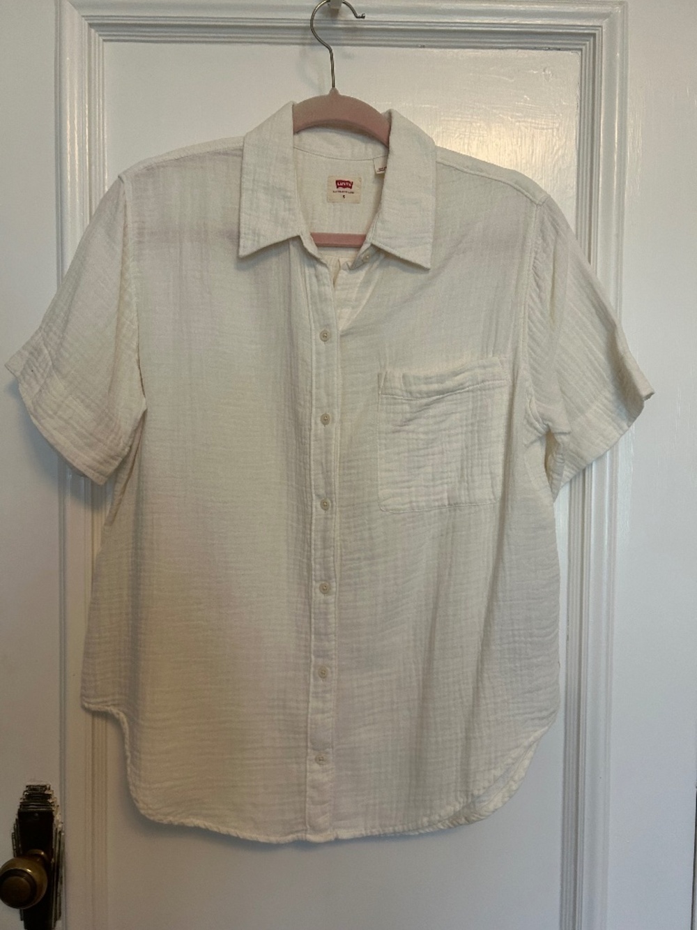 Levi's Gauze Button Up Shirt
